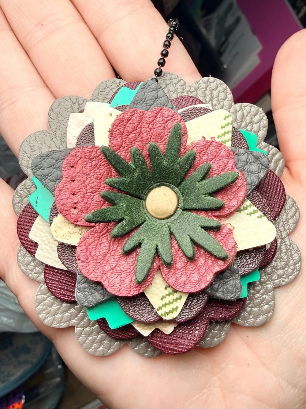 Handmade Floral Charm